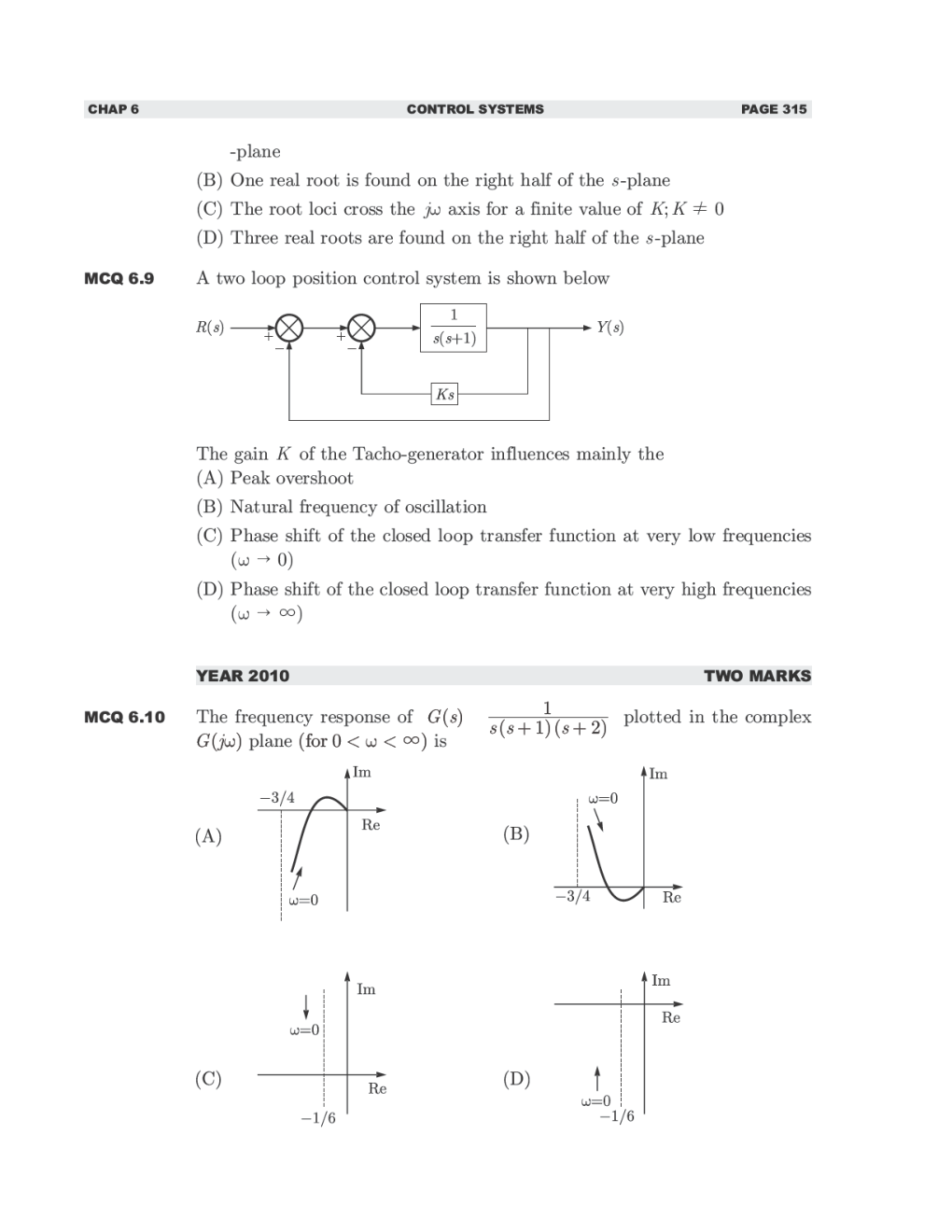 GATE Study Material Control Systems (Electrical Engineering) - Page 4