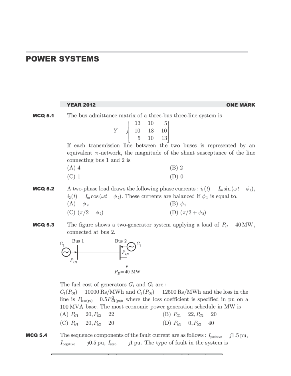 GATE Study Material Power Systems (Electrical Engineering) - Page 2