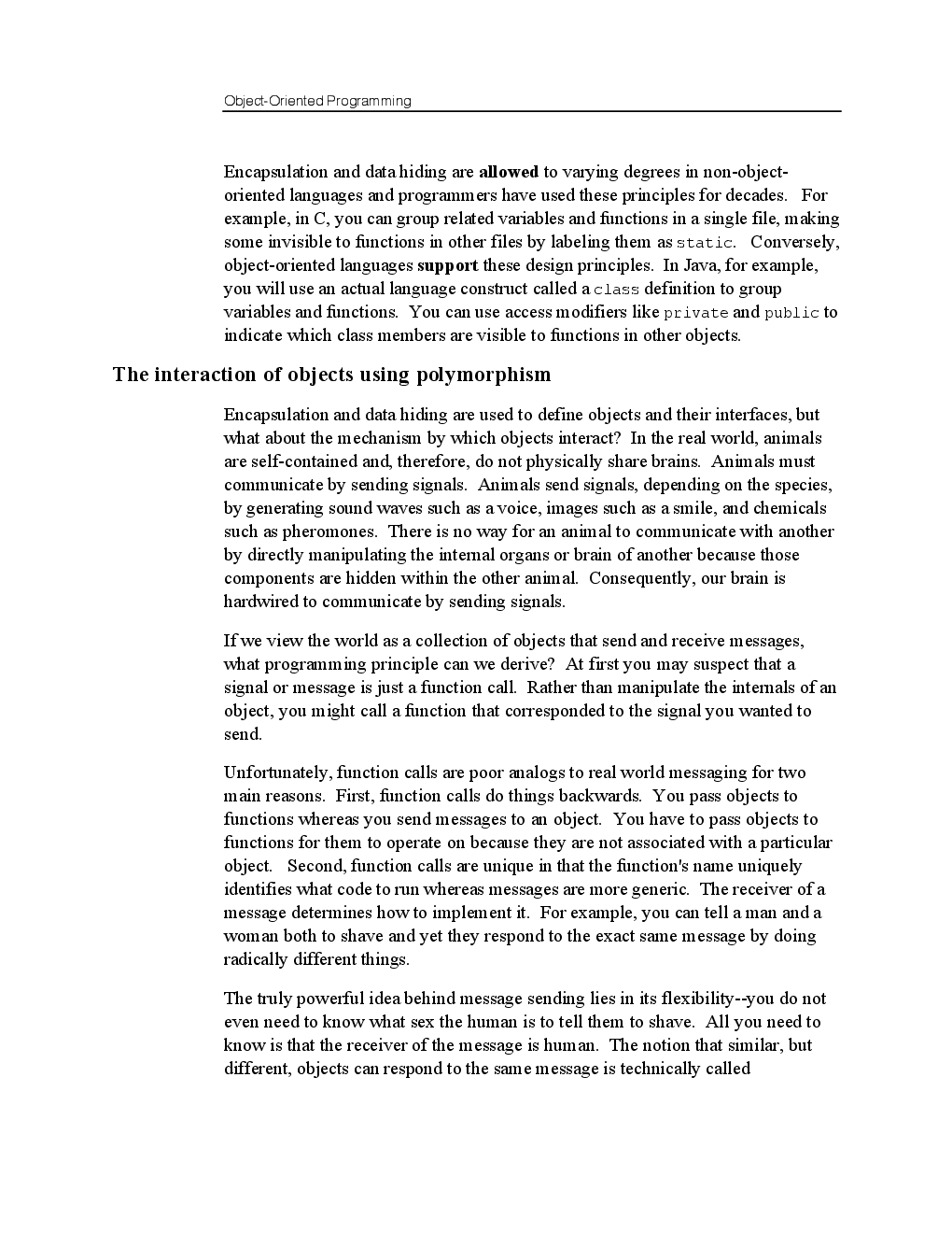 GATE Study Material Object-Oriented Programming (Computer Science Engineering) - Page 5