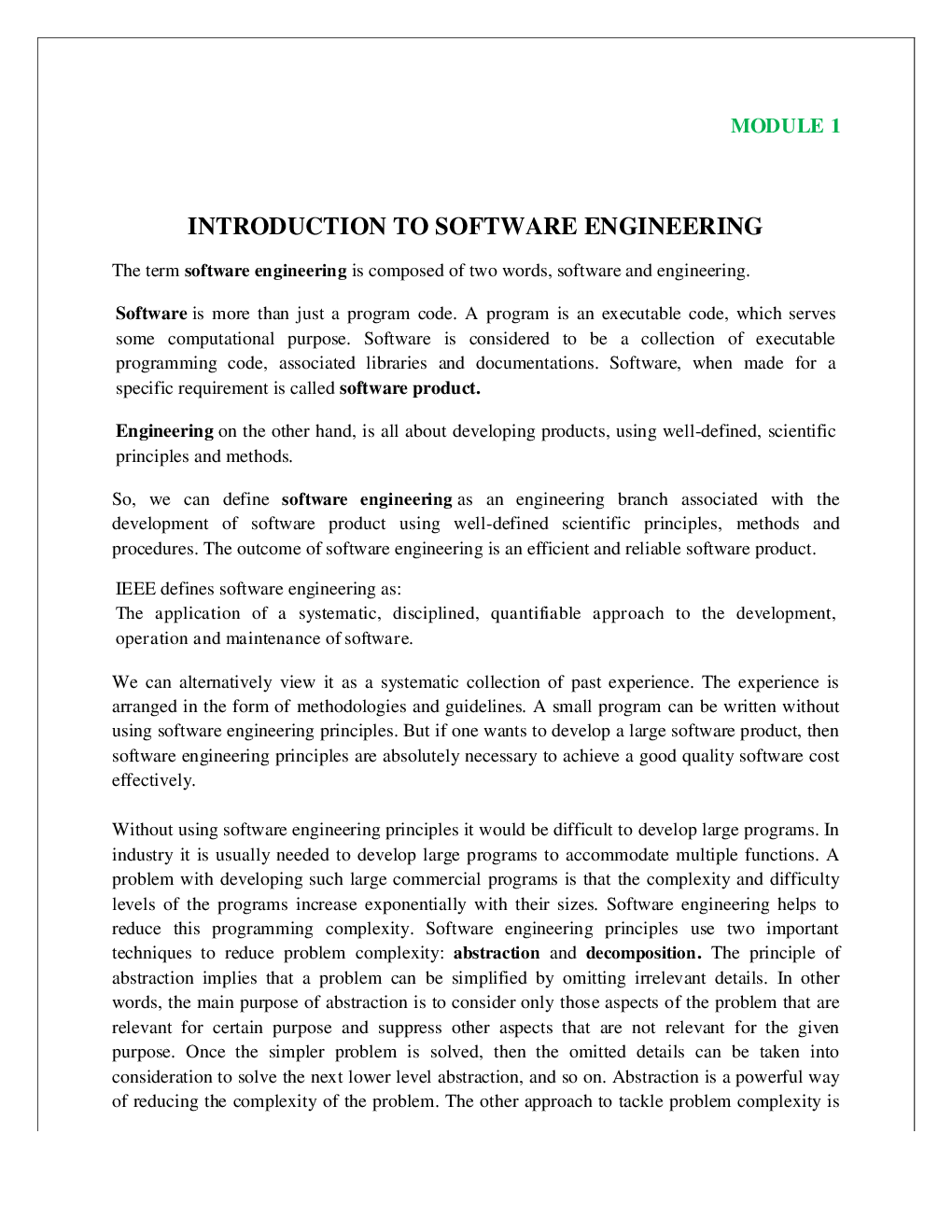 GATE Study Material Software Engineering (Computer Science Engineering) - Page 2