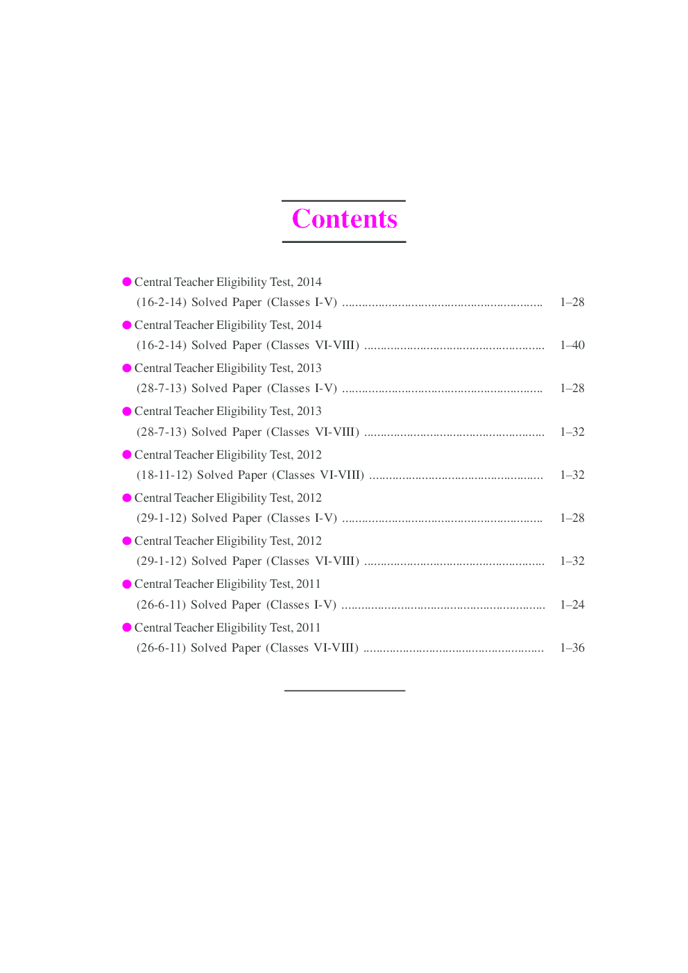 CTET Solved Papers (Classes I-V & VI-VIII) (Paper-I & II) - Page 4