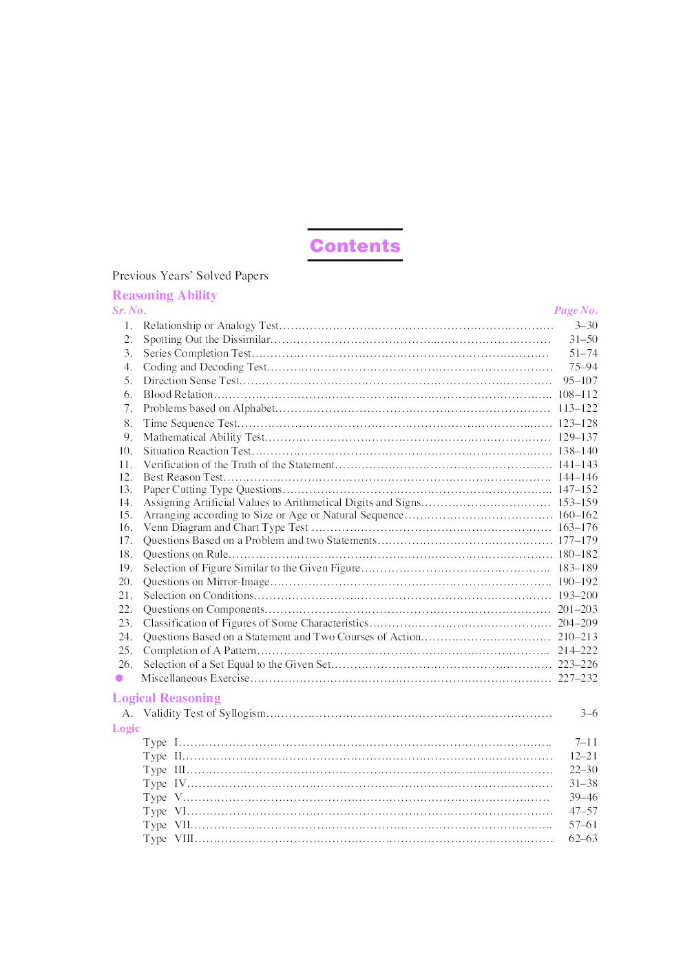 M.B.A. Admission Tests - Page 4