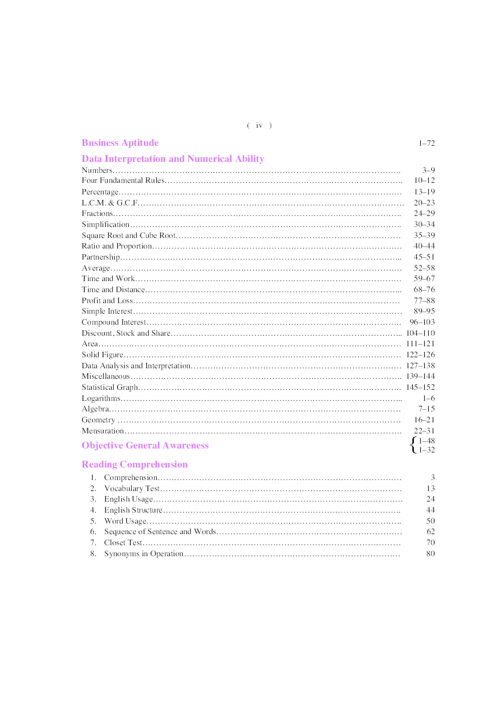 M.B.A. Admission Tests - Page 5