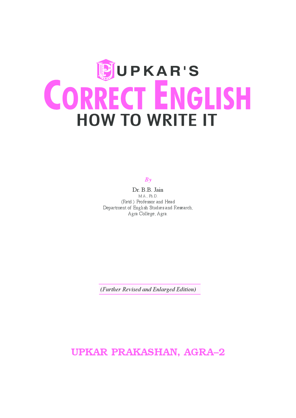 Correct English How To Write It - Page 2