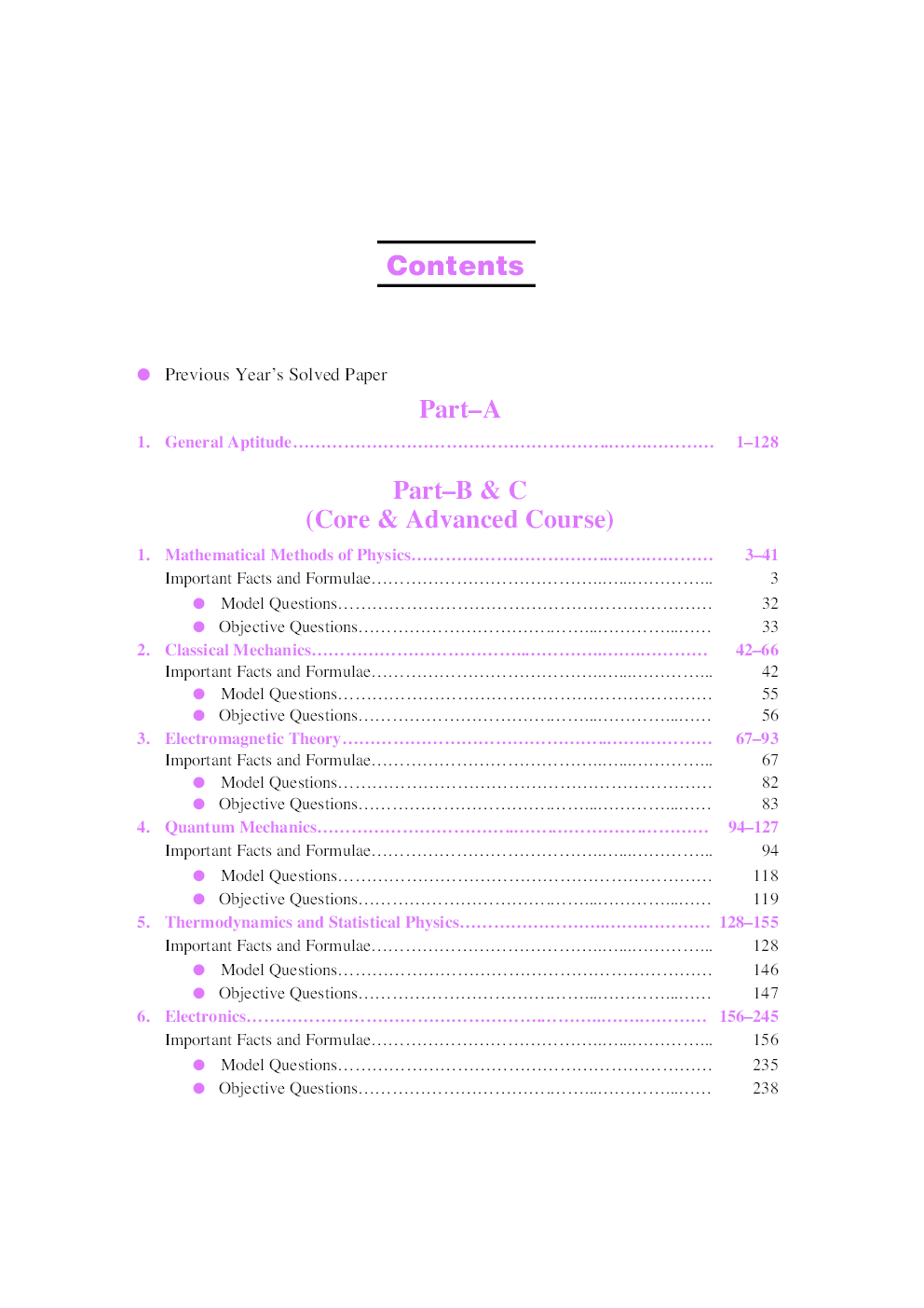 CSIR-UGC NETJRFSET Physical Sciences (Paper I & II) - Page 4