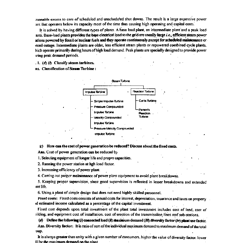 Power Plant Engineering UPTU B.Tech Sample Papers - Page 3