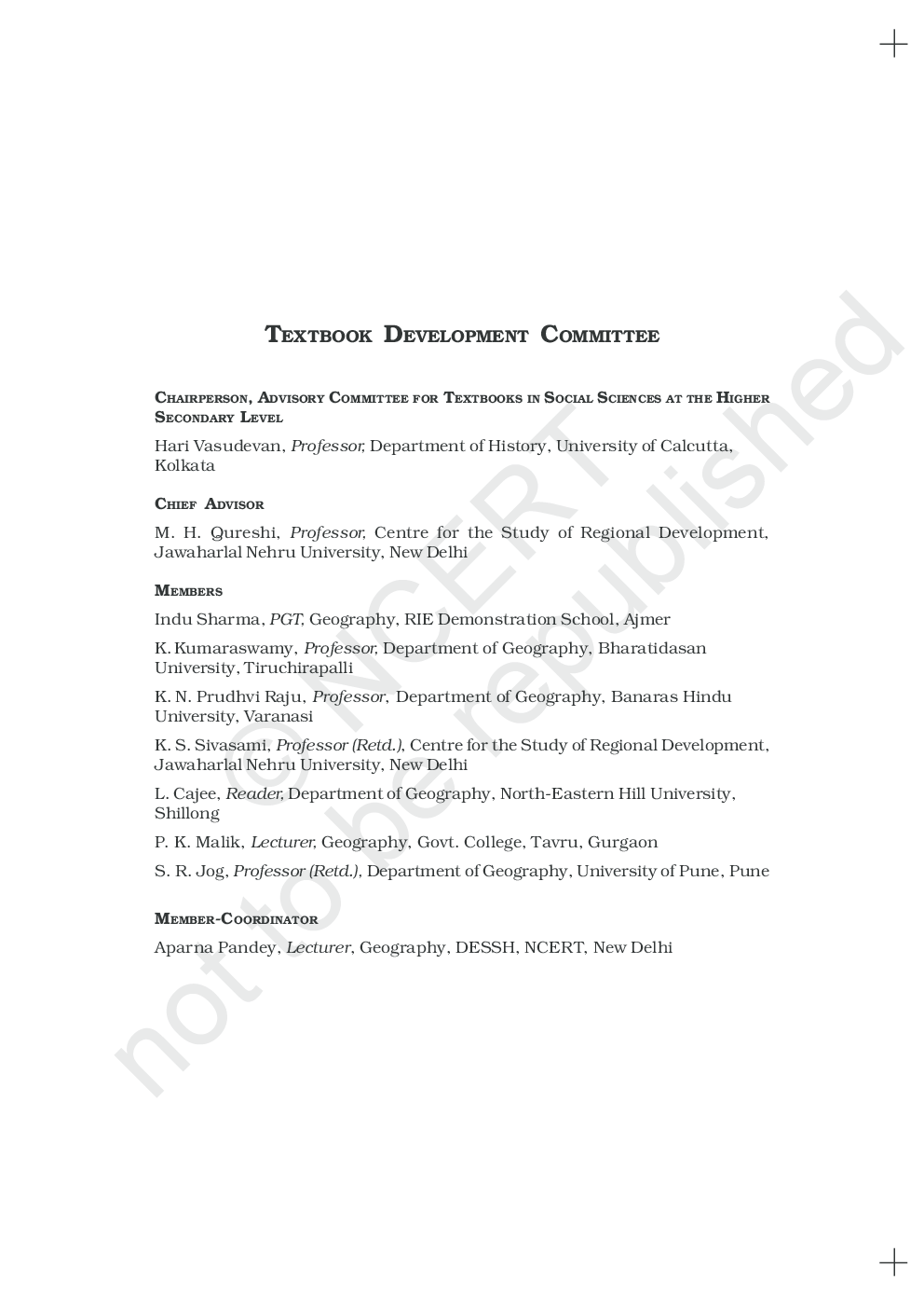 NCERT Fundamentals Of Physical Geography Textbook For Class XI - Page 5