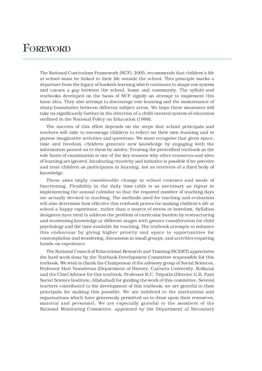 NCERT Psychology Textbook For Class XI - Page 2