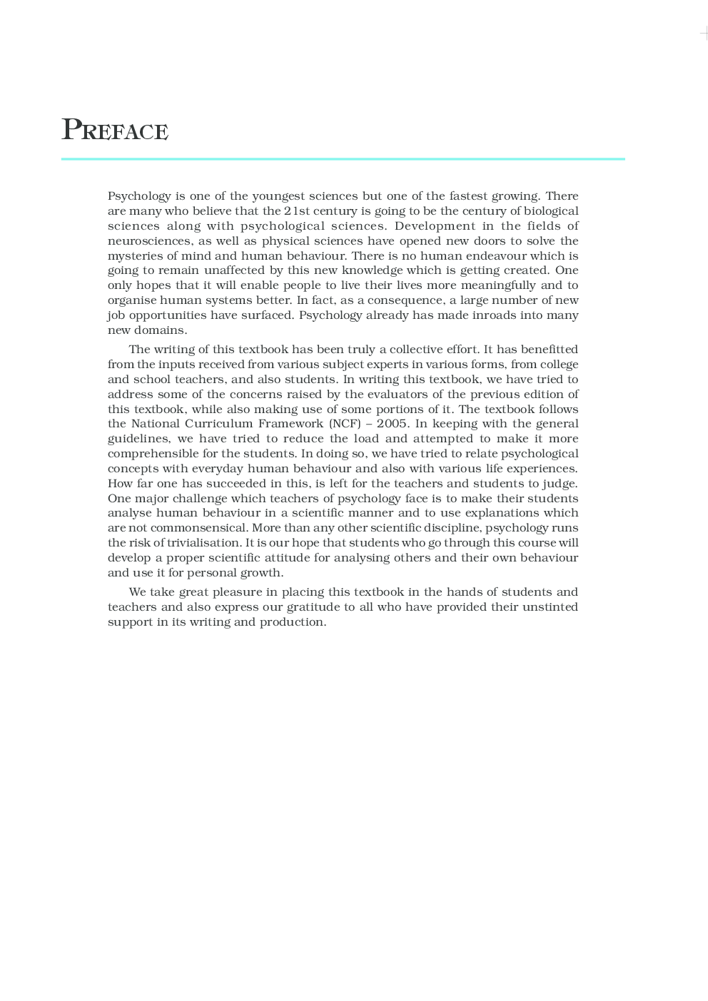 NCERT Psychology Textbook For Class XI - Page 4