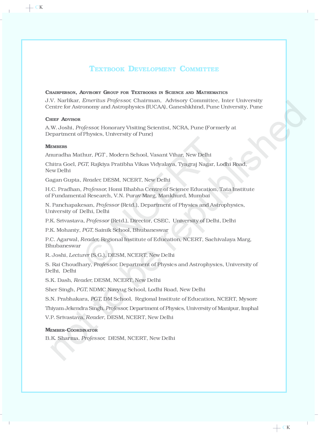 NCERT Physics Part I Textbook for Class XI - Page 5