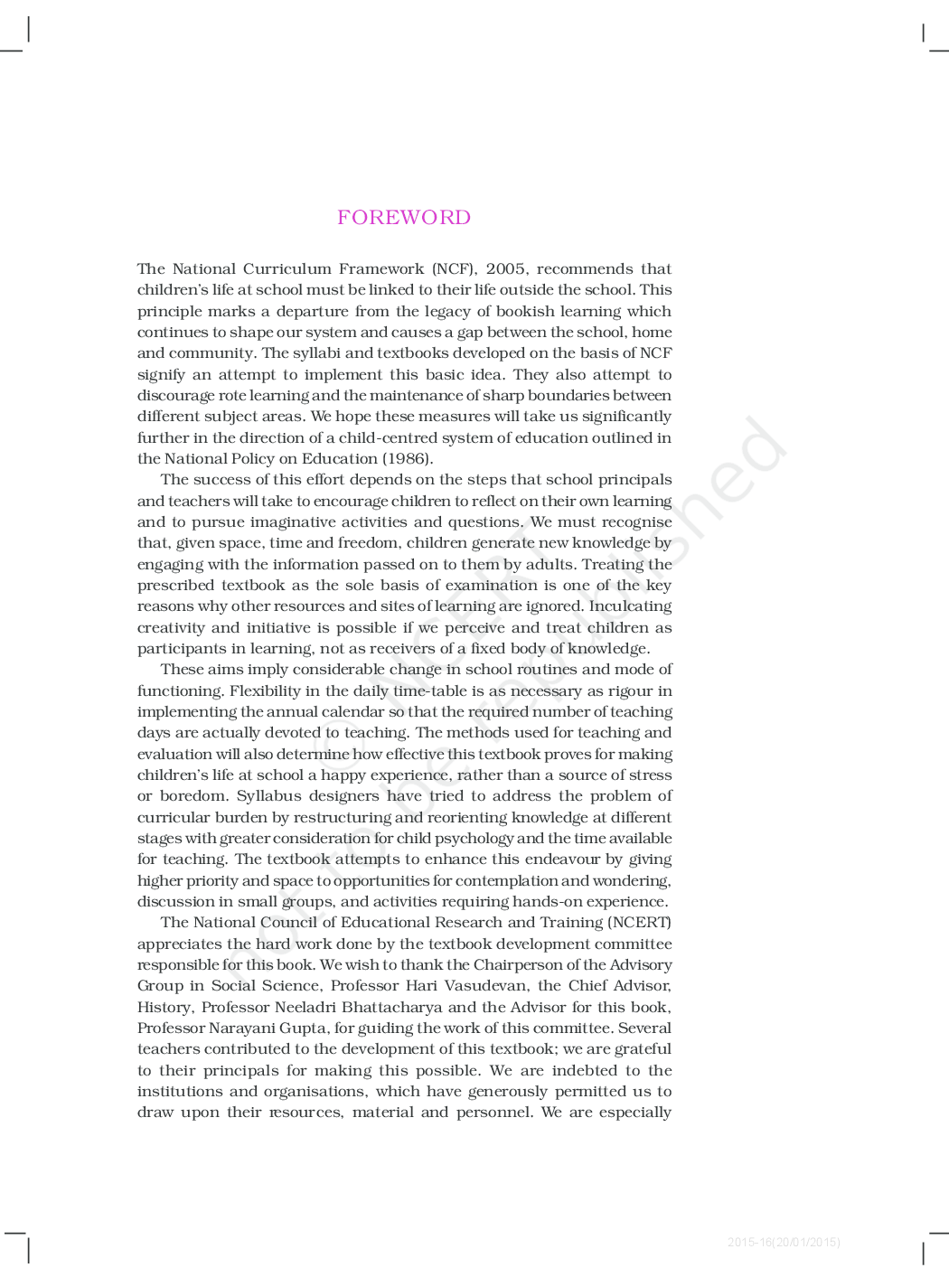 NCERT Textbook In History For Class XI - Page 3