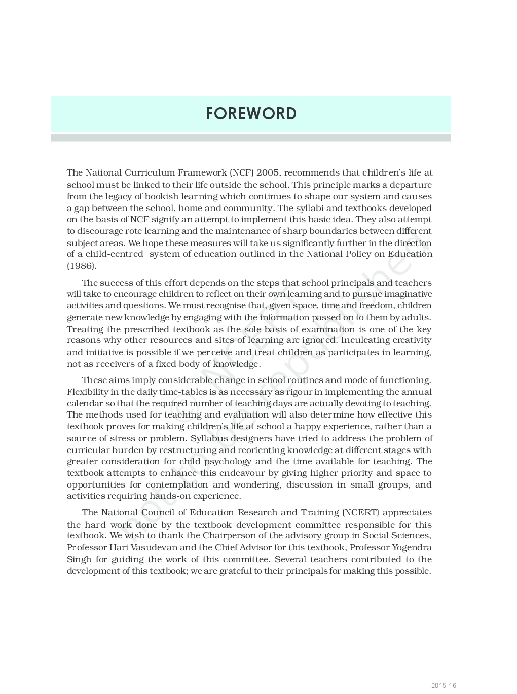 NCERT Indian Society Textbook for Class XII - Page 4