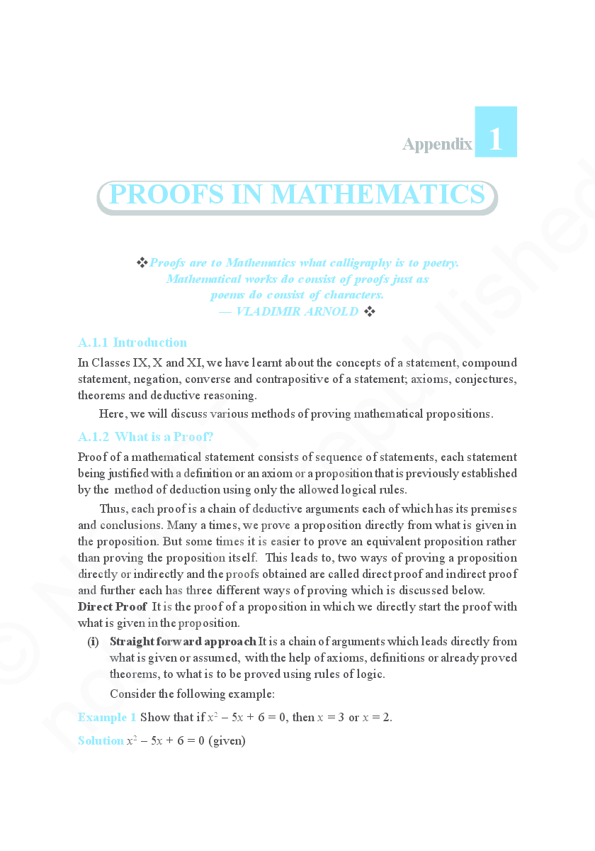 NCERT Textbook for Class 12 Mathematics-I - Page 2
