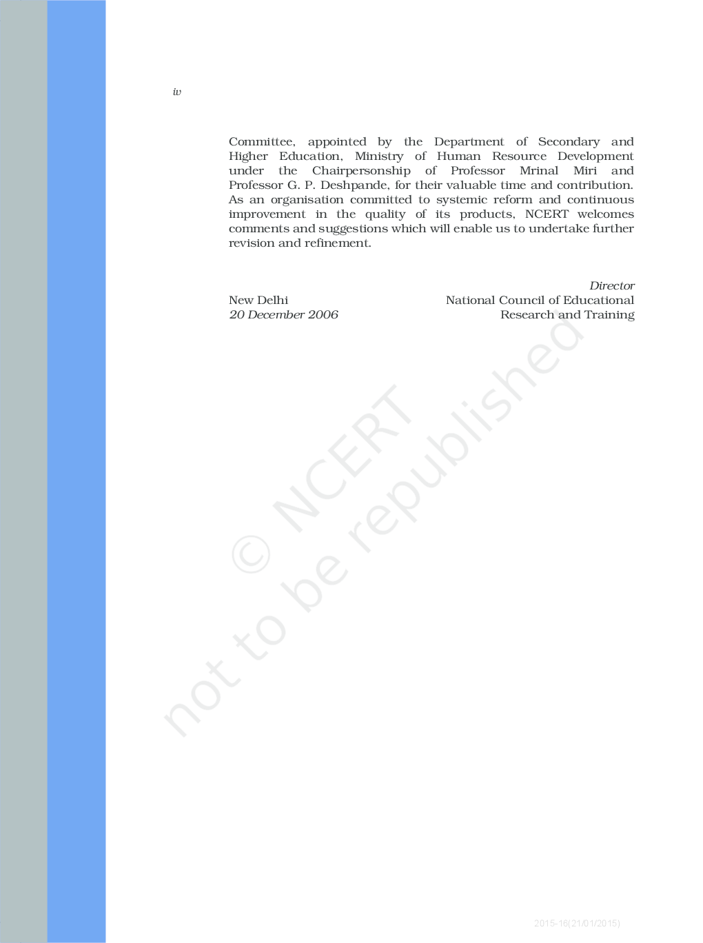 NCERT Political Science Textbook for Class XII - Page 5