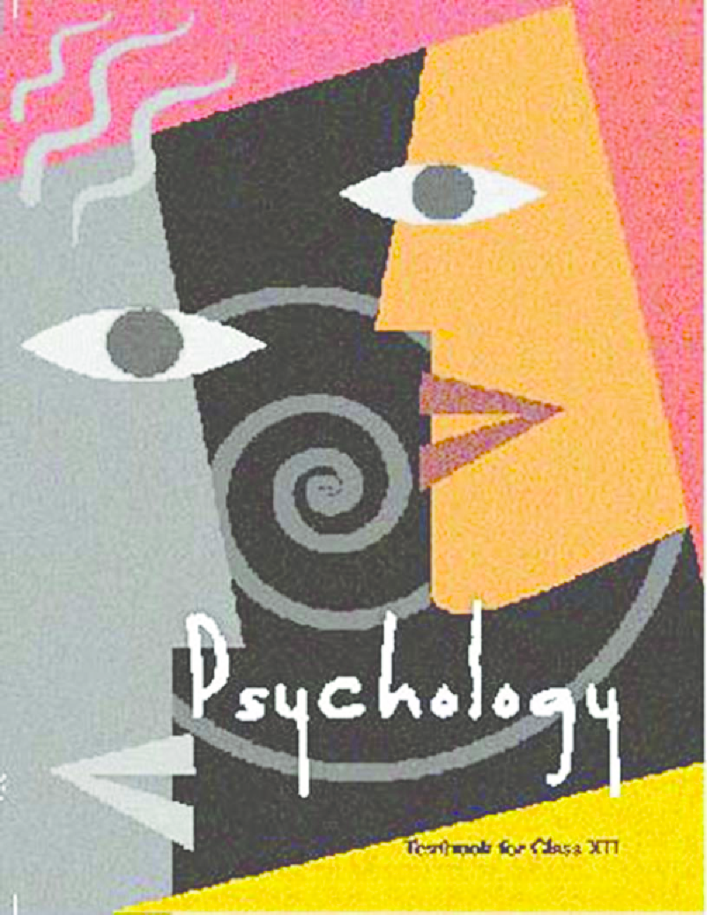 NCERT Psychology Textbook for Class XII - Page 1