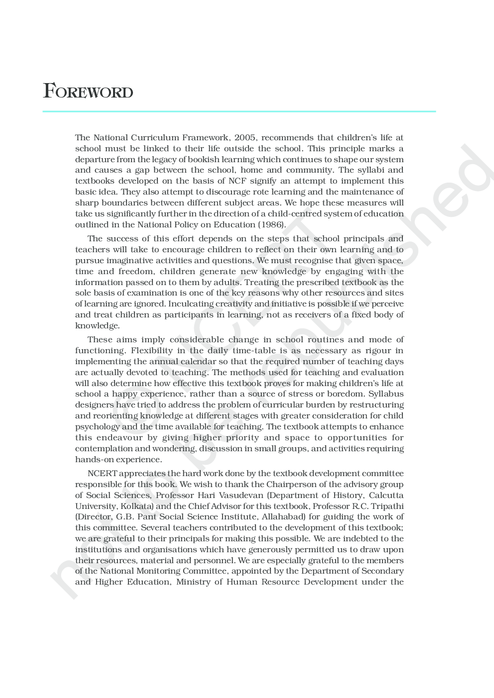NCERT Psychology Textbook for Class XII - Page 4