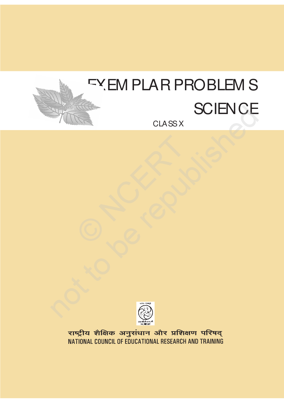 NCERT Exemplar Problems Science Textbook for Class X - Page 2