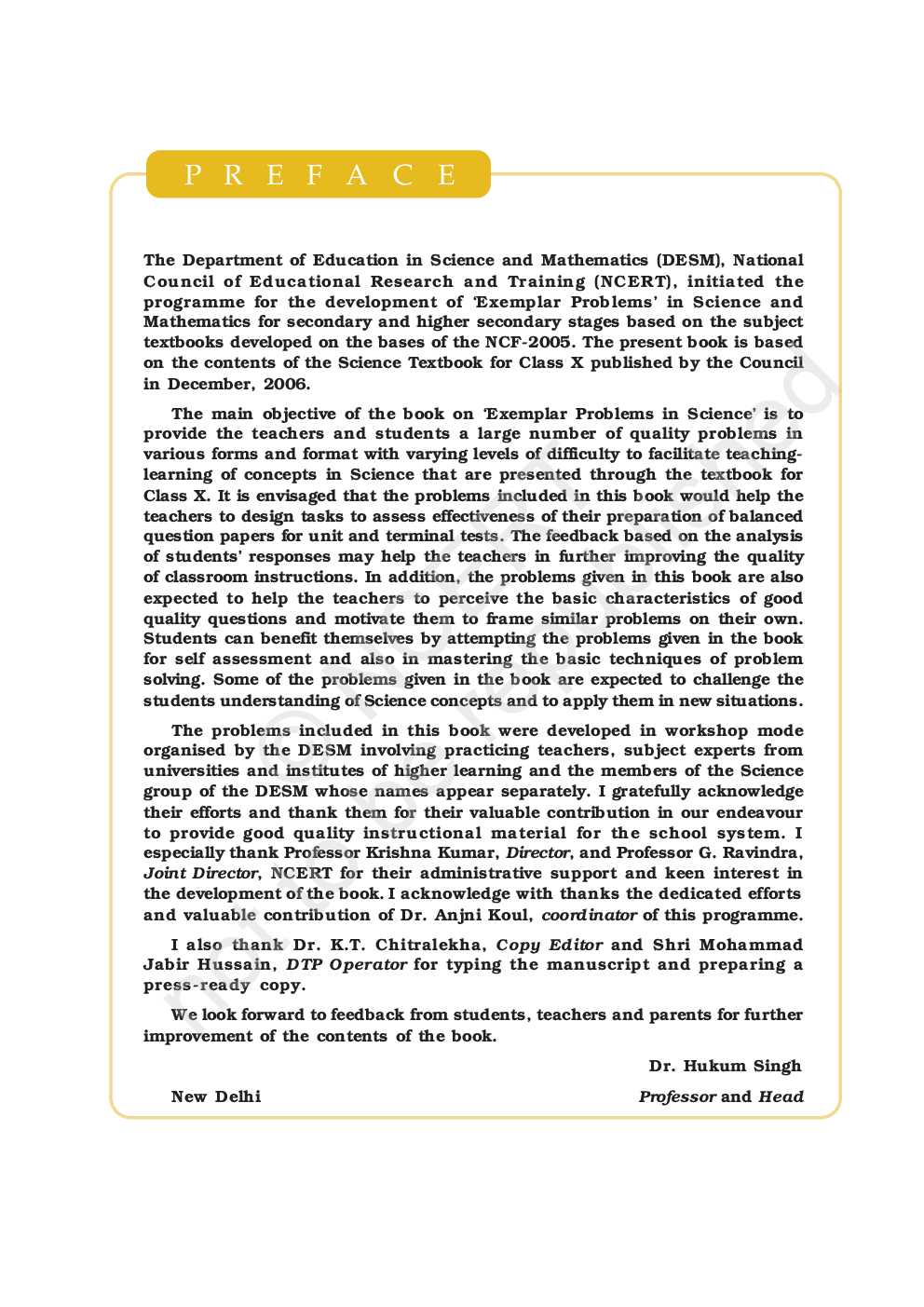 NCERT Exemplar Problems Science Textbook for Class X - Page 5