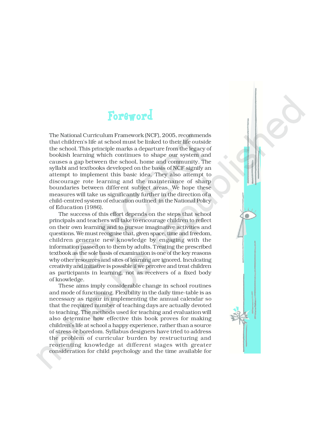NCERT Foot Prints Withour Feet Supp. Reader Textbook for Class X - Page 4