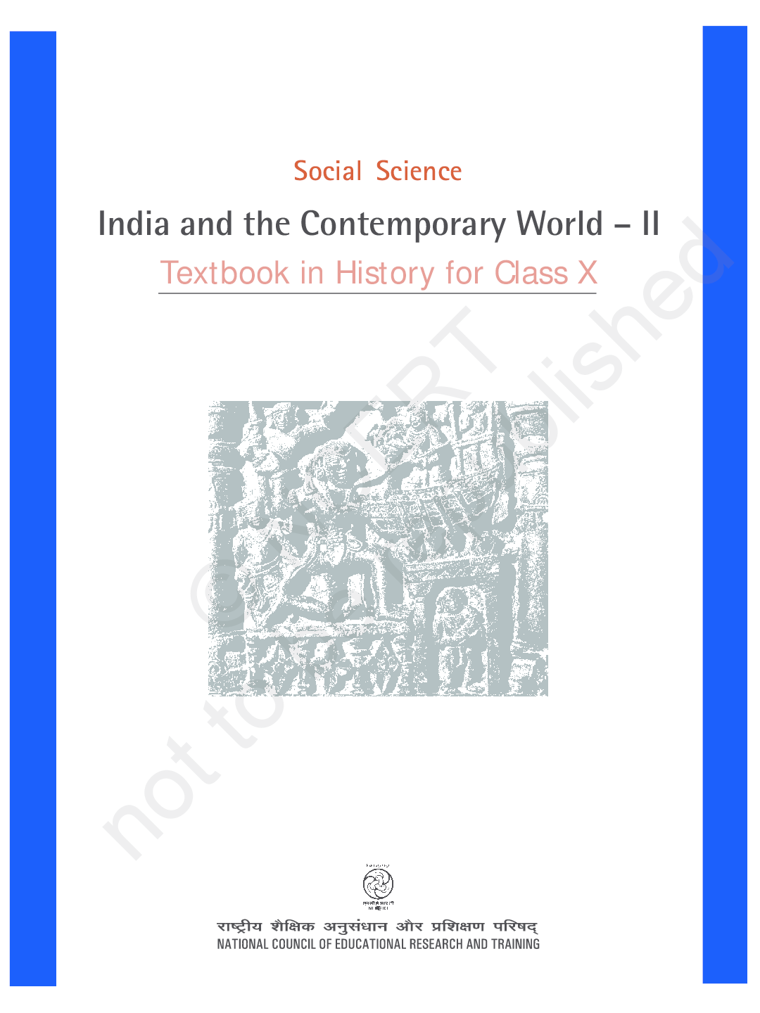 NCERT India and the Contemporary World-II Textbook for Class X - Page 2