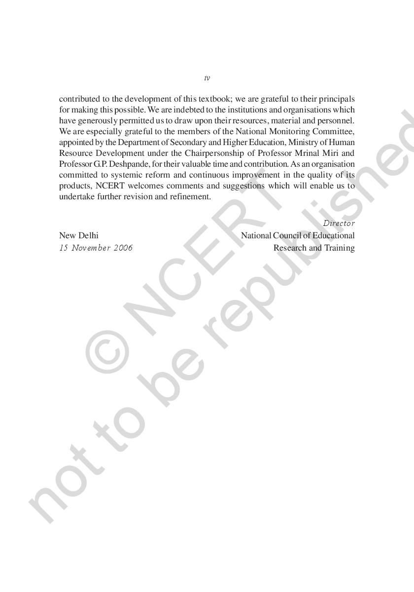 NCERT Mathematics Textbook for Class X - Page 5