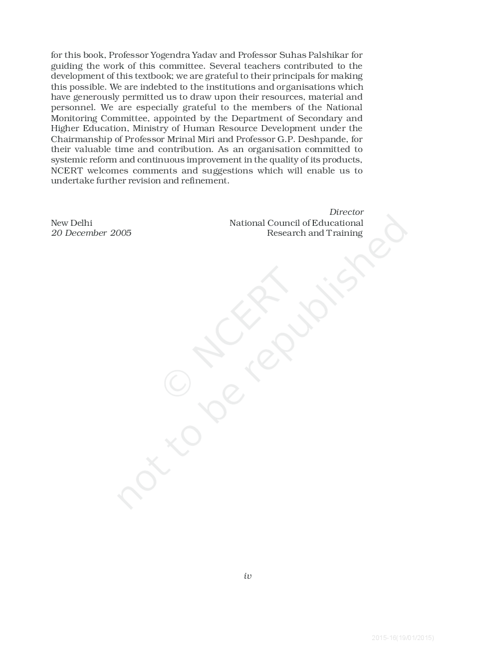 NCERT Democratic Politics Textbook for Class IX - Page 4