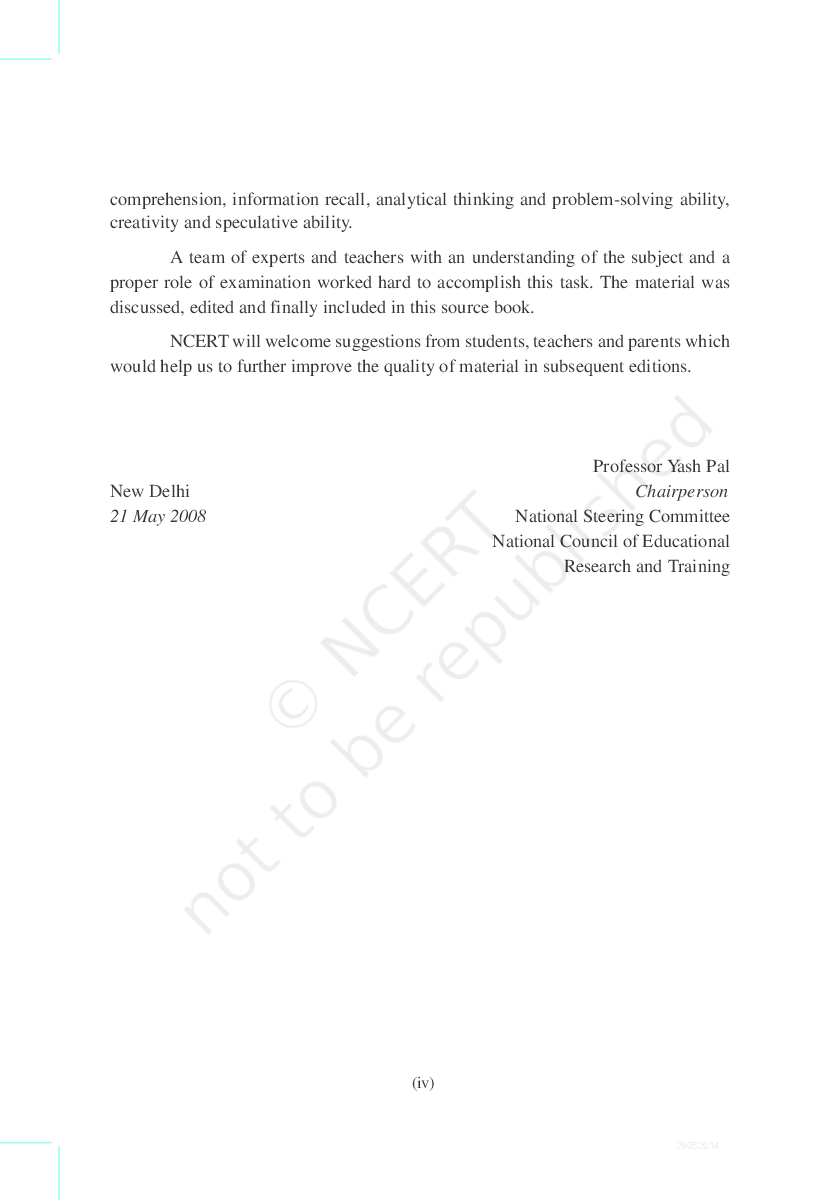 NCERT Exemplar Problems Math Textbook for Class IX - Page 4