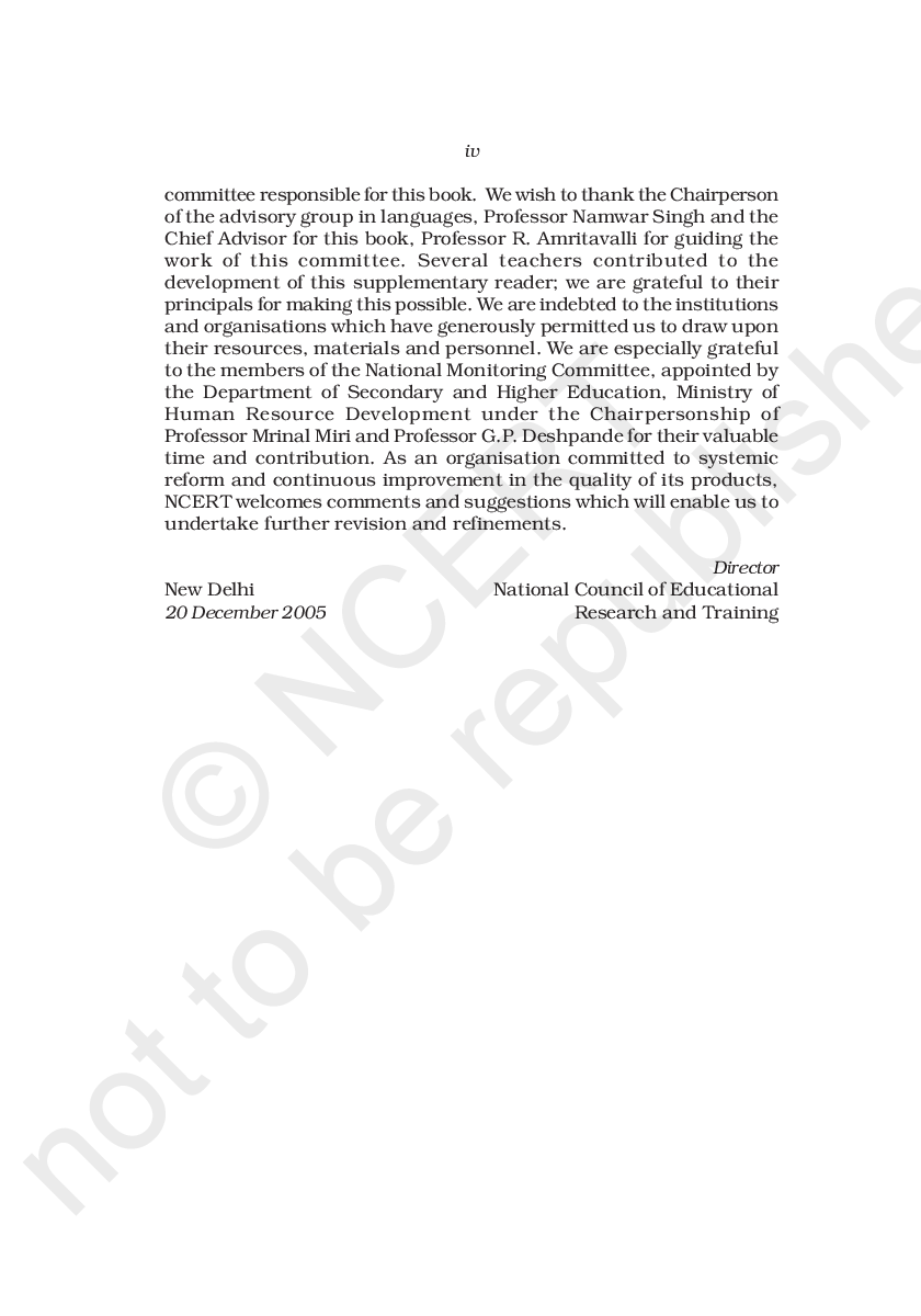 NCERT  Moments Supplementary Reader Textbook for Class IX - Page 4