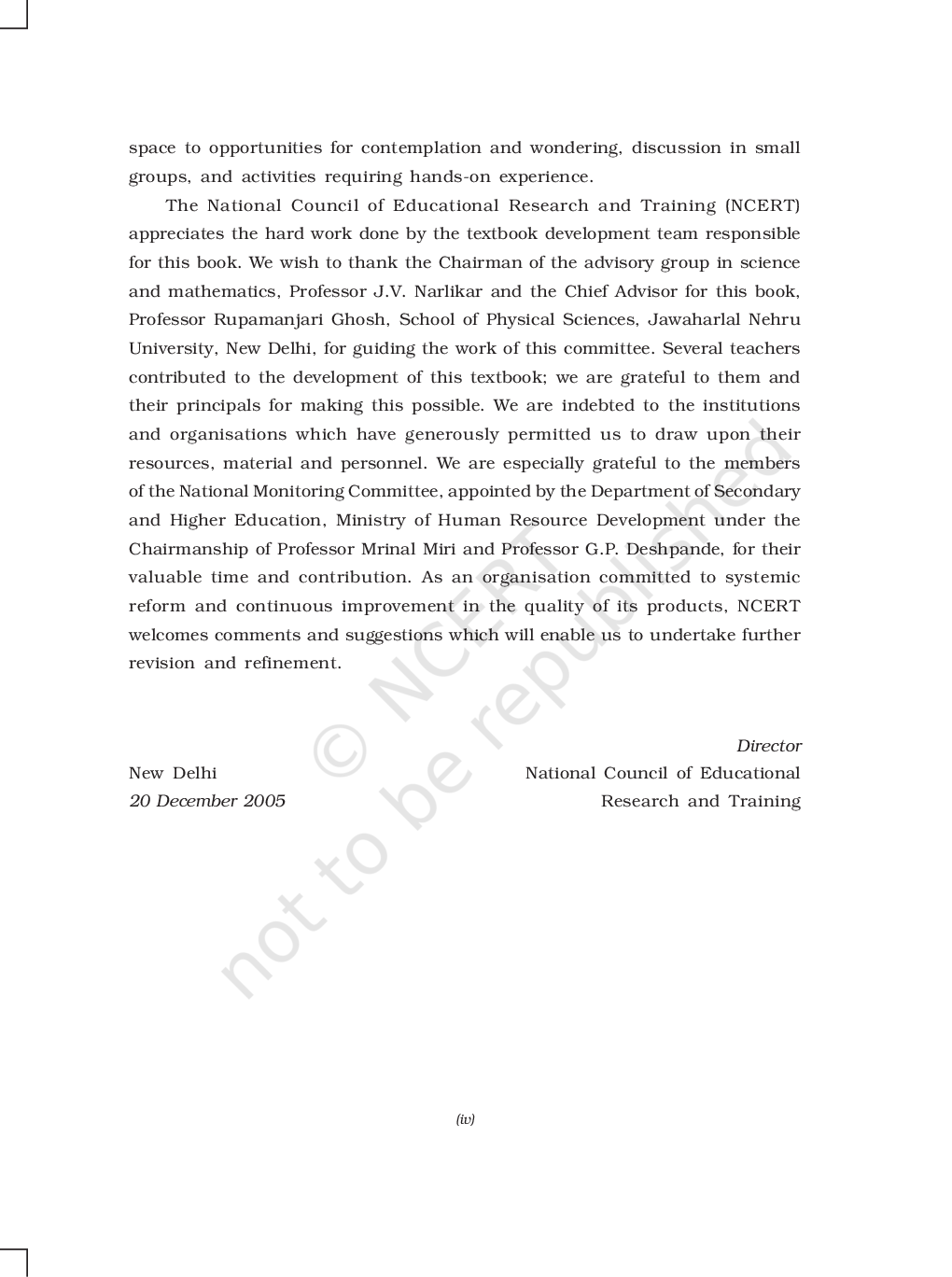 NCERT  Science Textbook for Class IX - Page 5