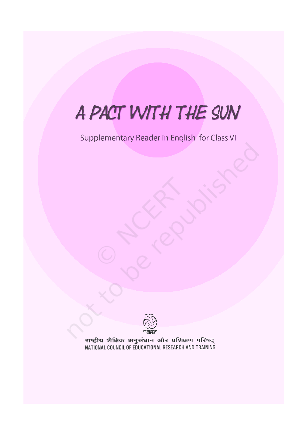 NCERT A Pact With the Sun-English Textbook for Class VI - Page 1