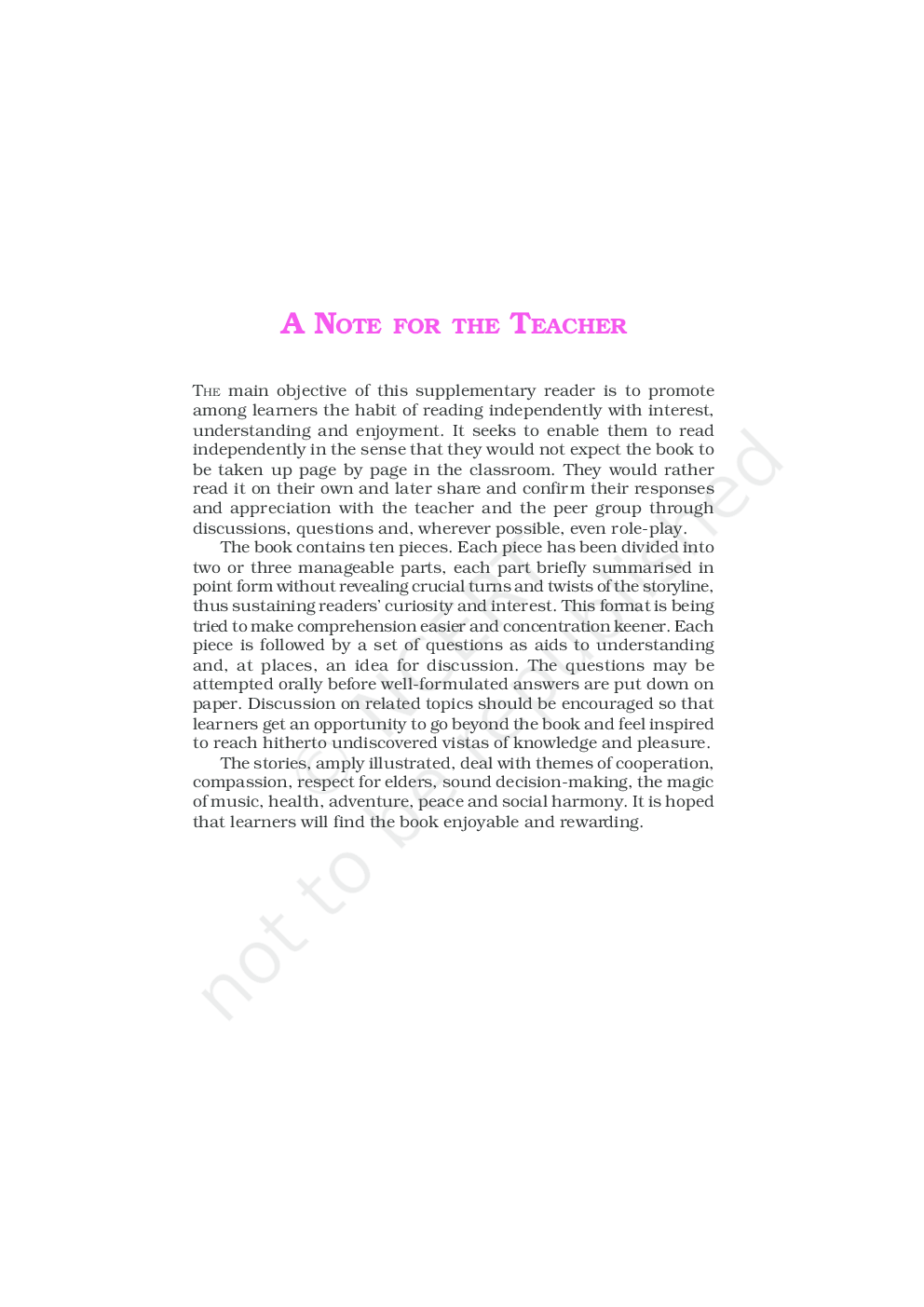 NCERT A Pact With the Sun-English Textbook for Class VI - Page 5