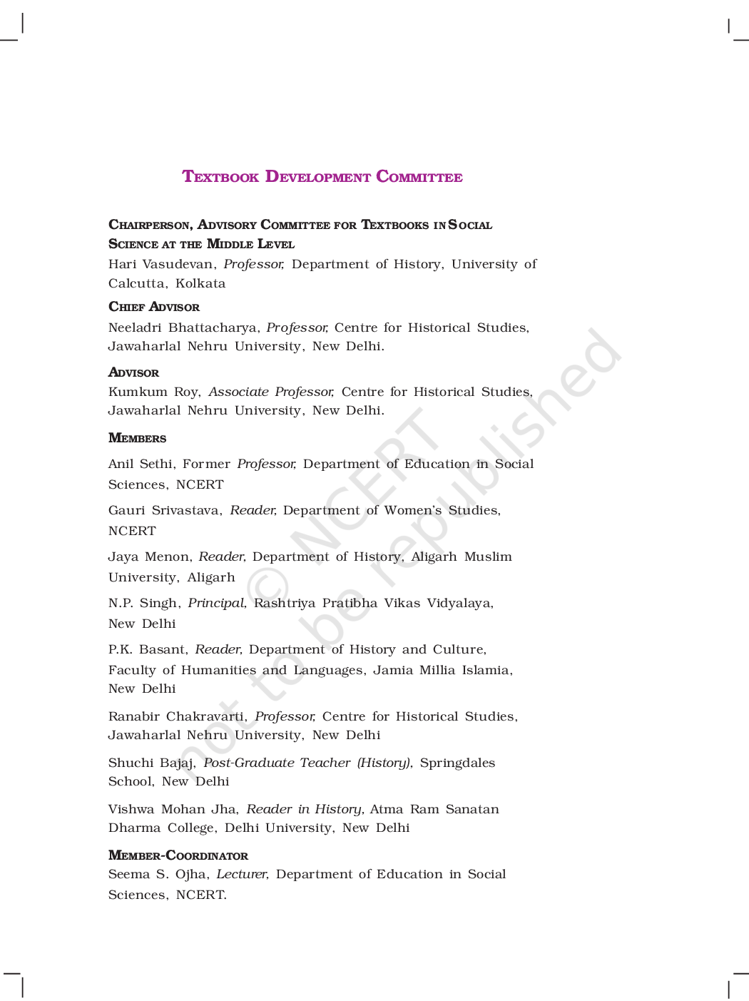 NCERT History-Our Past Life-Social Science Textbook for Class VI - Page 5