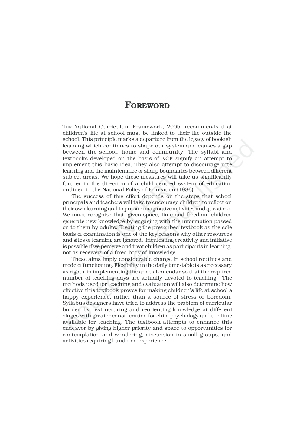 NCERT Honeysuckle-English Textbook for Class VI - Page 3