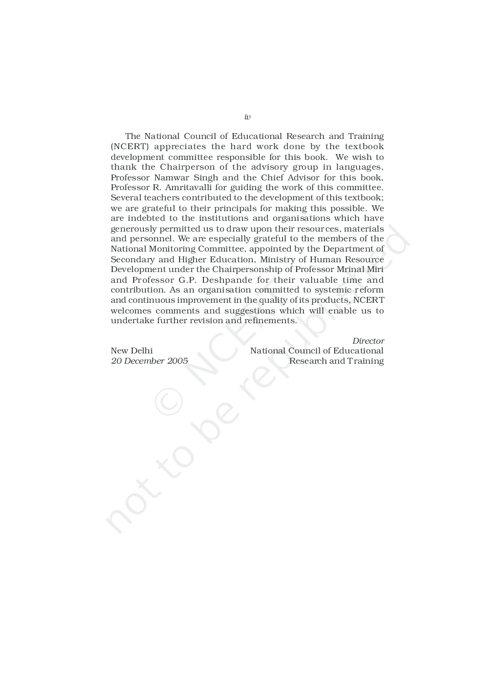 NCERT Honeysuckle-English Textbook for Class VI - Page 4