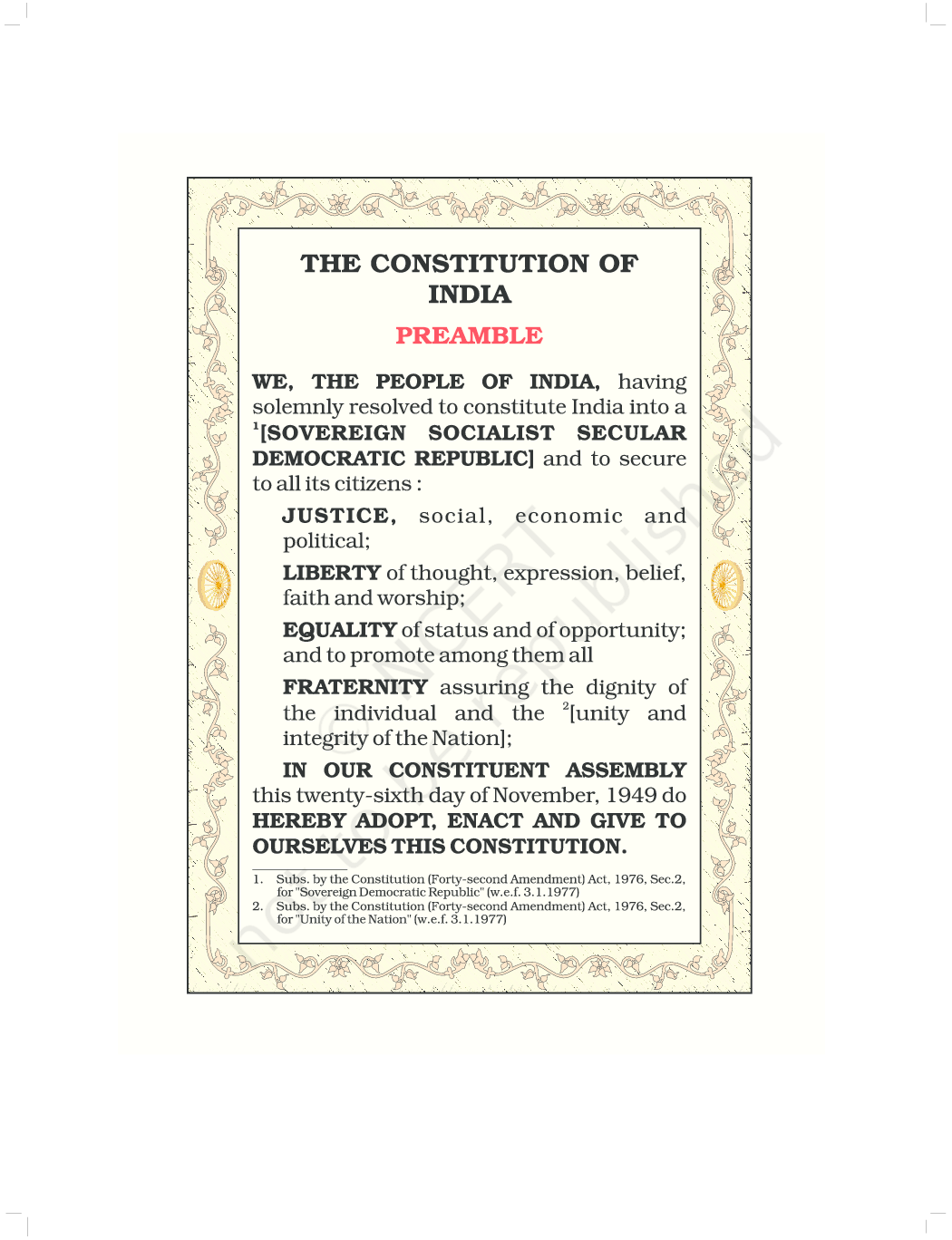 NCERT Social and Political Life Textbook for Class VI - Page 1