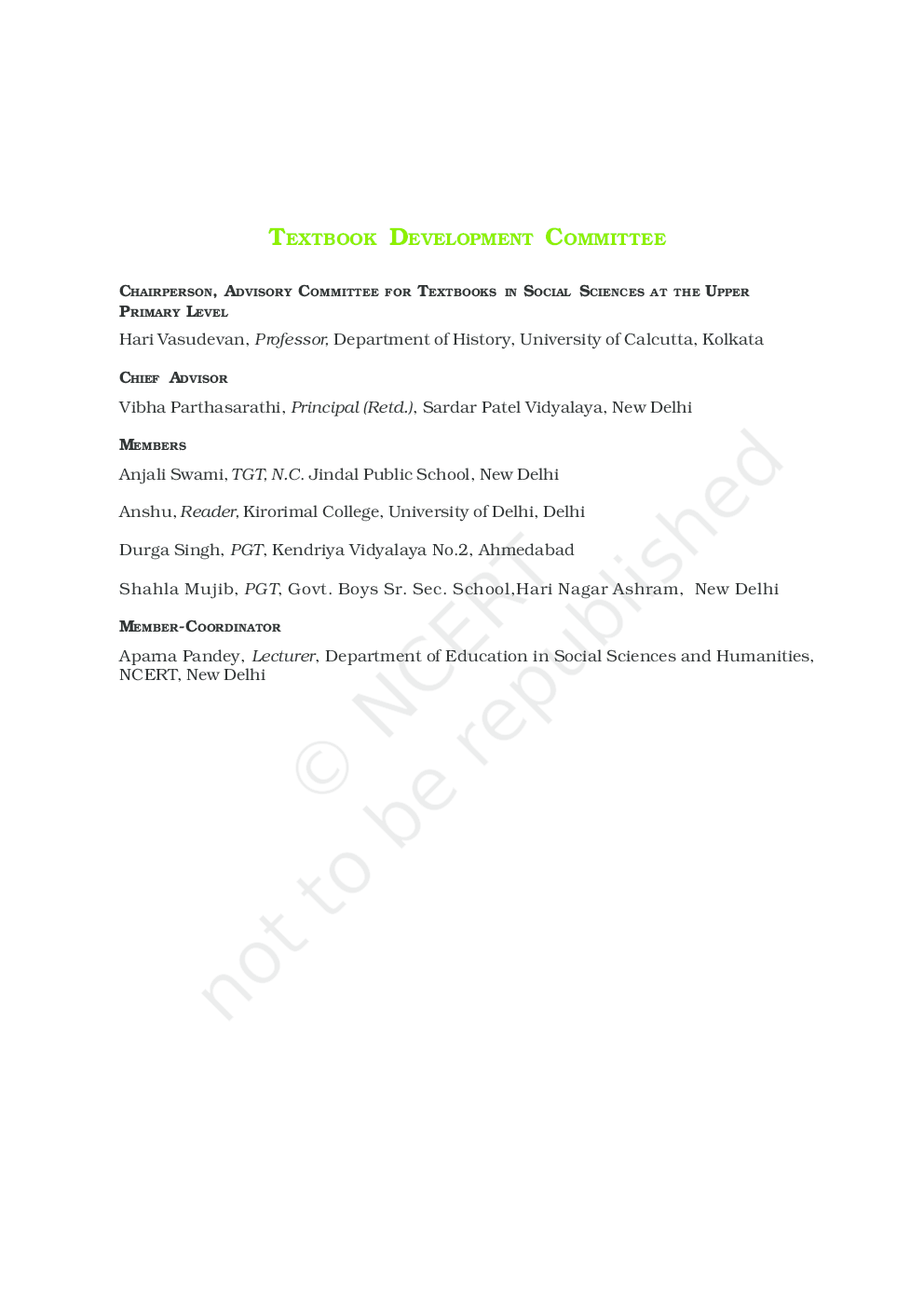 NCERT The Earth Our Habitat-Social Science Textbook for Class VI - Page 5