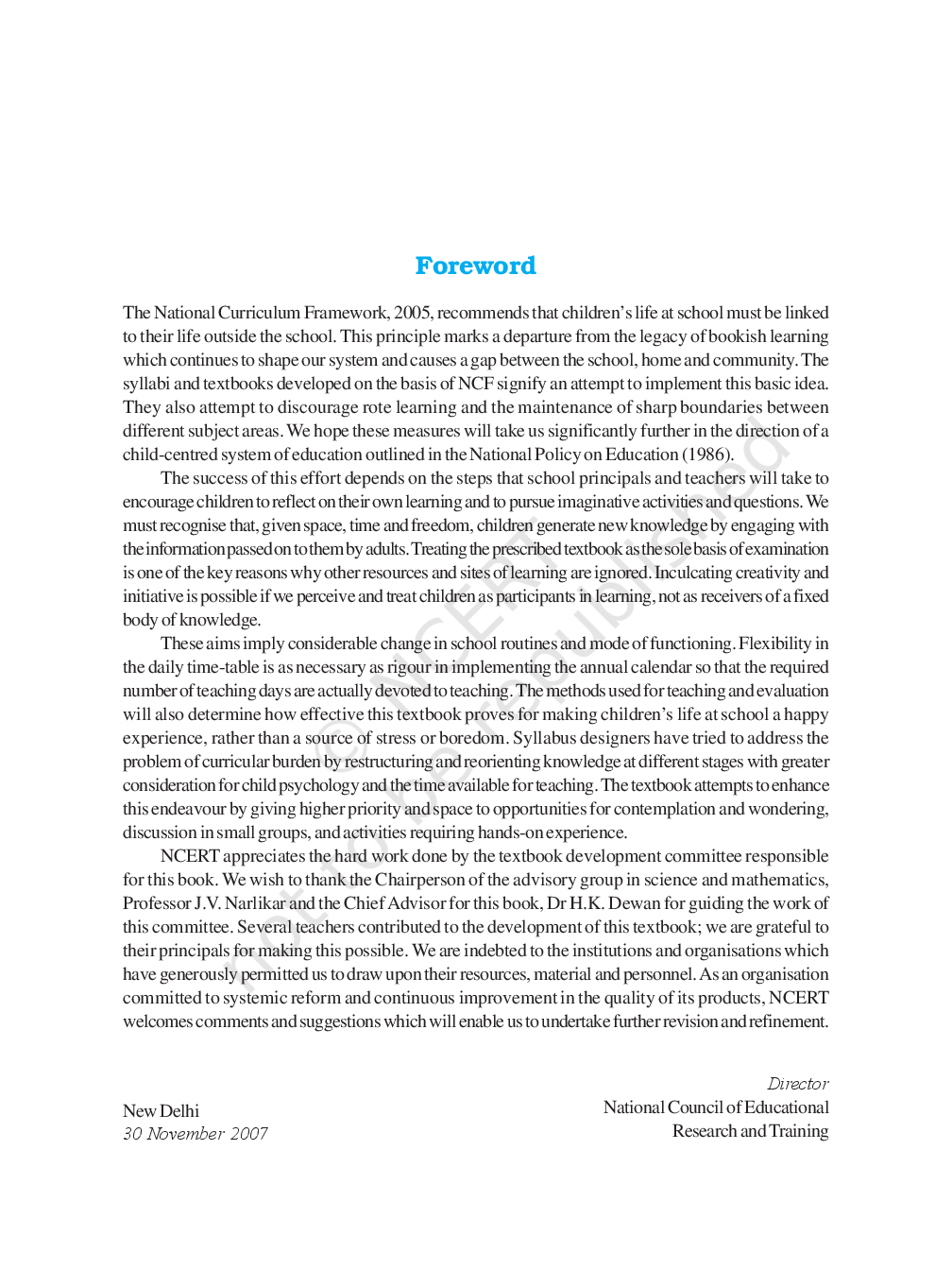 NCERT Mathematics Textbook for Class VIII - Page 4