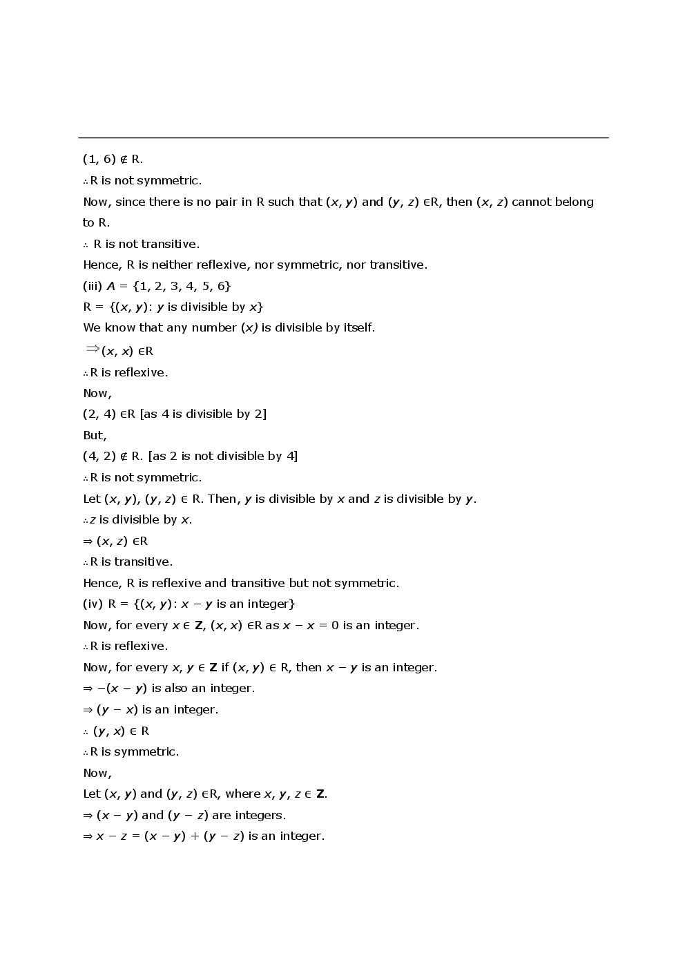 NCERT Mathematics Textbook Solutions for Class XII - Page 3