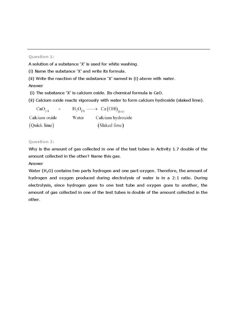 NCERT Science Textbook Solutions for Class X - Page 3