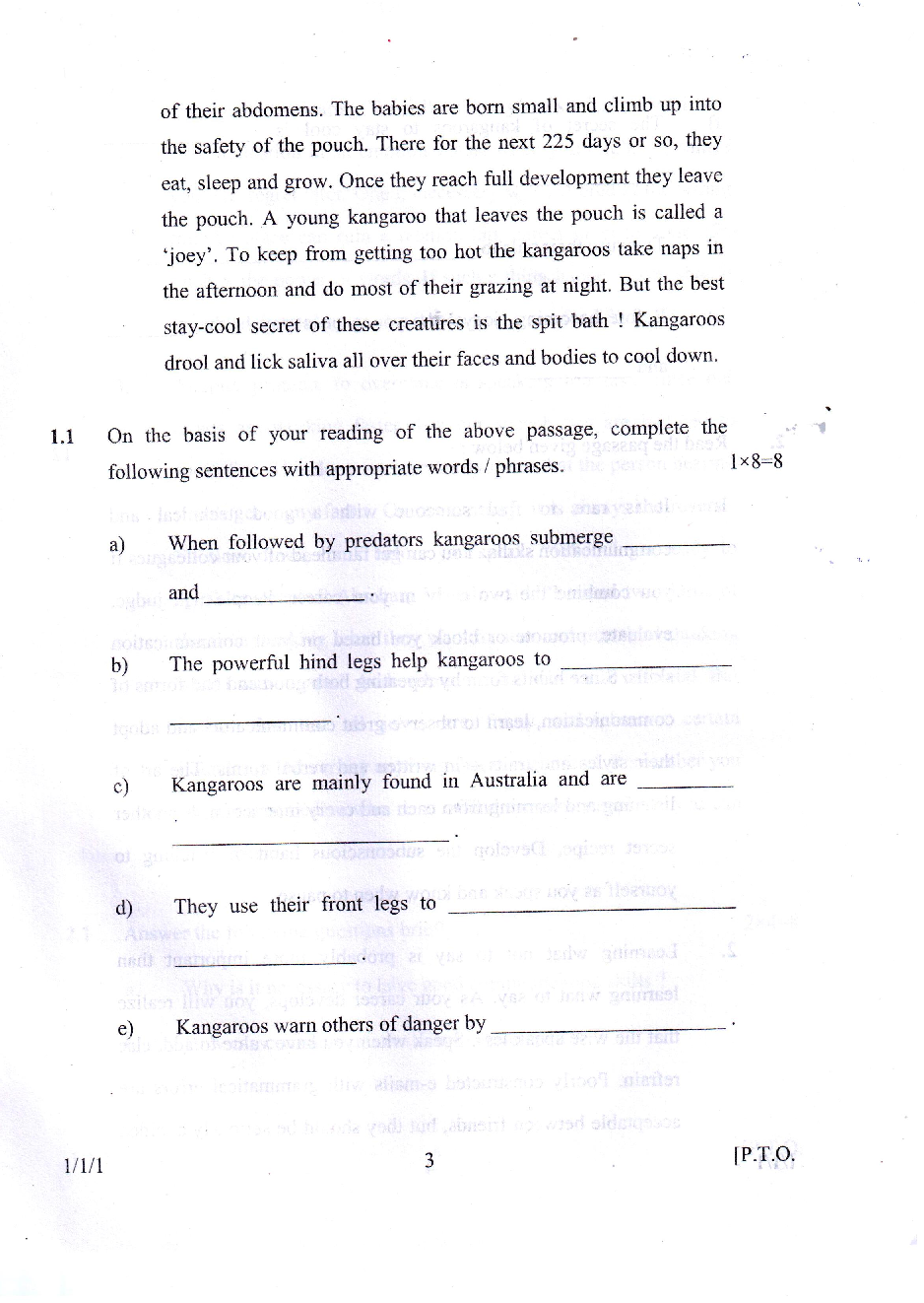 Cbse Class 10 English Communicative Previous Year Question Paper 2005-2015 - Page 4