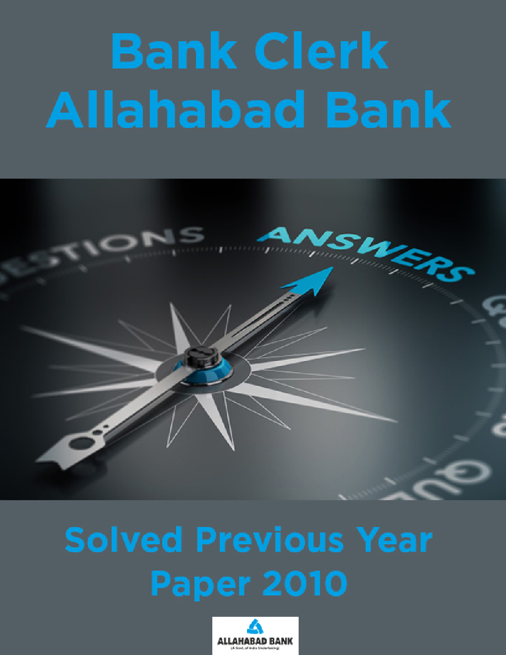 Bank Clerk Allahabad Bank Solved Previous Year Paper 2010 - Page 1