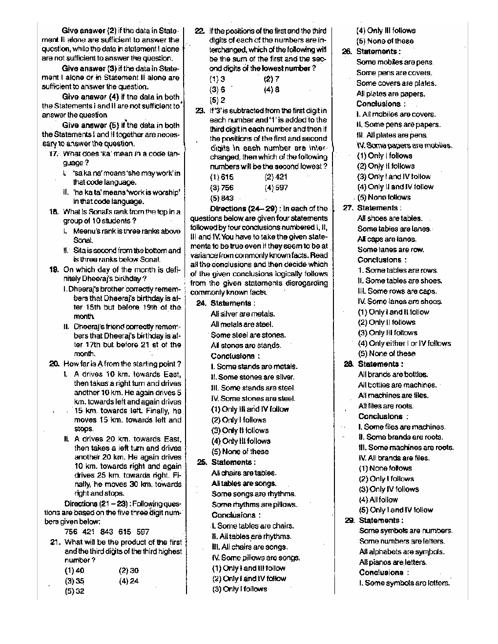 Bank Clerk Allahabad Bank Solved Previous Year Paper 2010 - Page 3