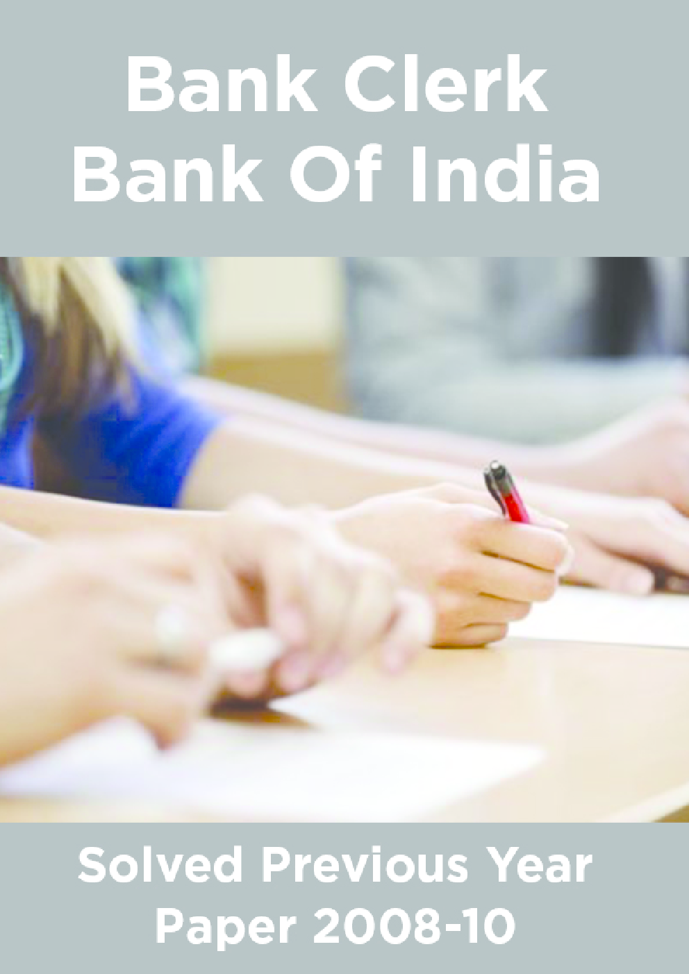 Bank Clerk Bank Of India Solved Previous Year Paper 2008-10 - Page 1