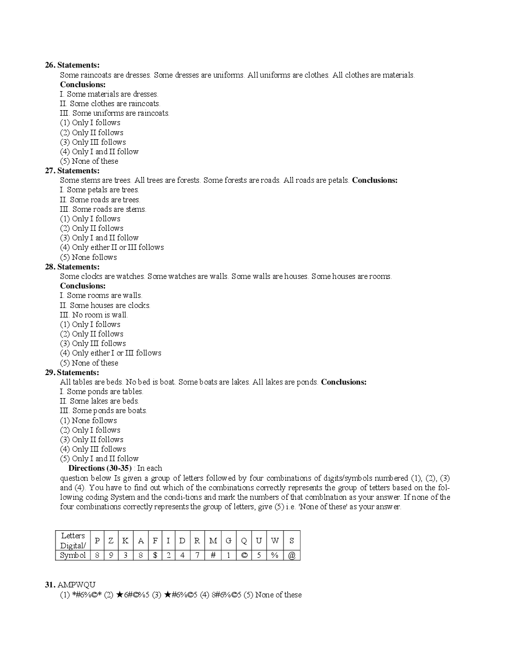 Bank Clerk Himachal Gramin Bank Solved Sample Previous Year Paper 2010 - Page 5