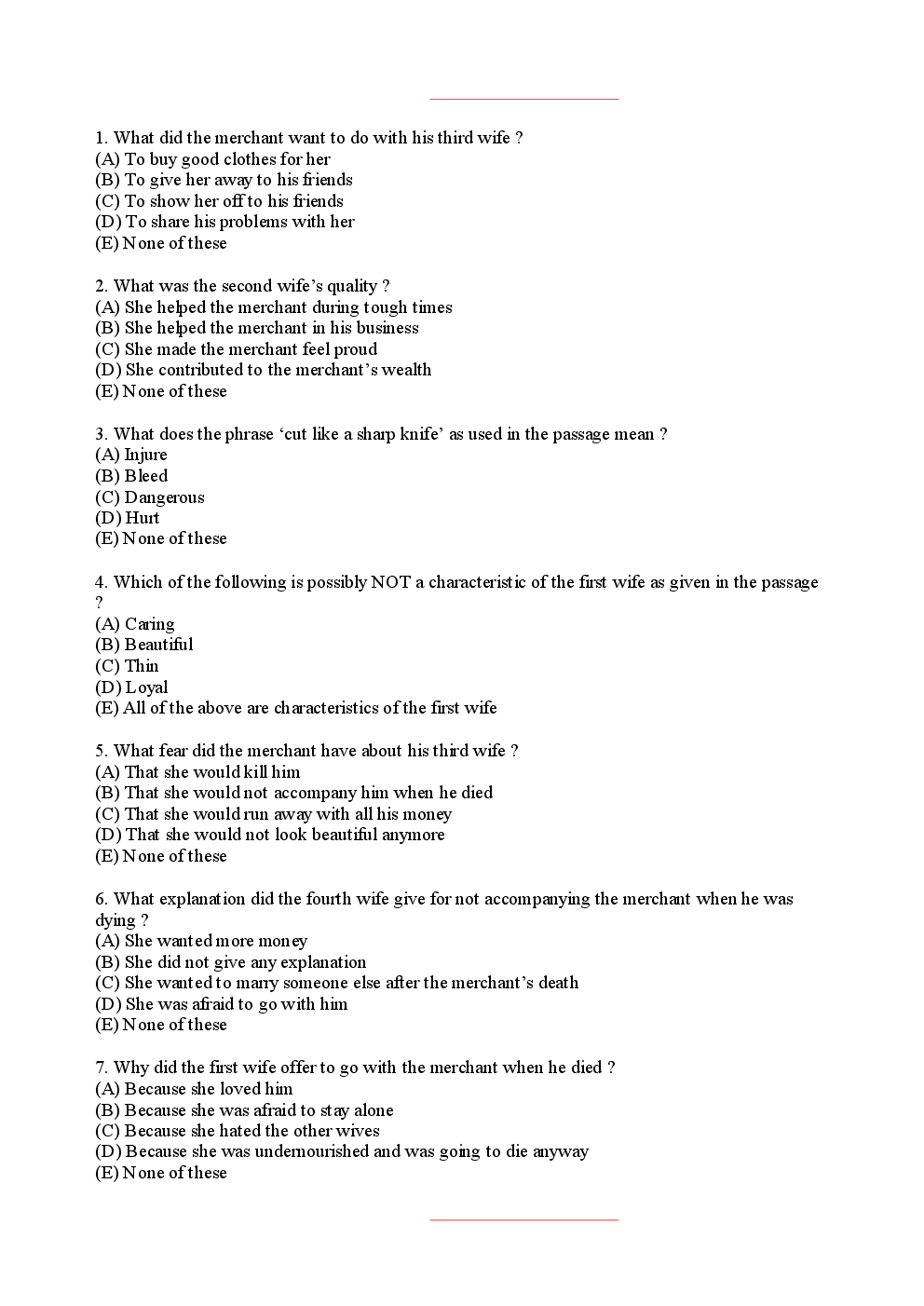 Bank Clerk Indian Bank Solved Sample Previous Year Paper 2008 - Page 3