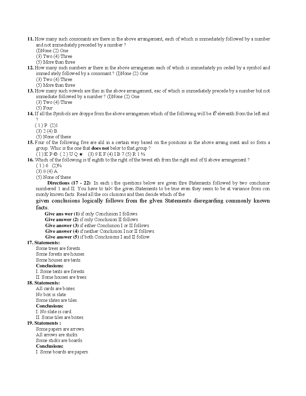 Bank Clerk UCO Bank Solved Sample Previous Year Paper 2010 - Page 3