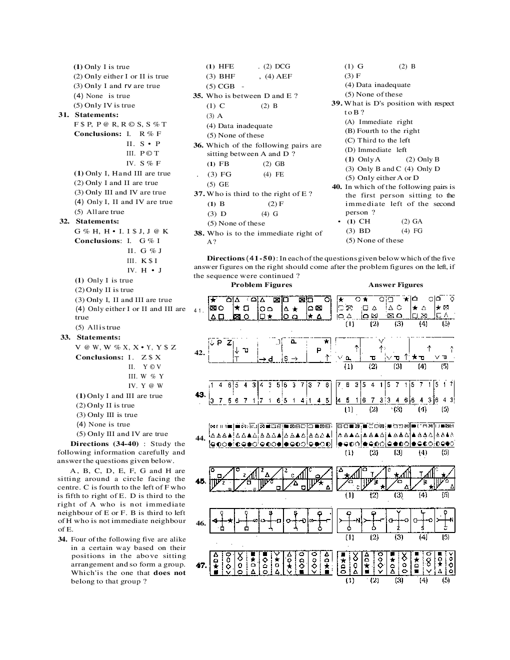 Bank Clerk Vijaya Bank Solved Sample Previous Year Paper 2010 - Page 4