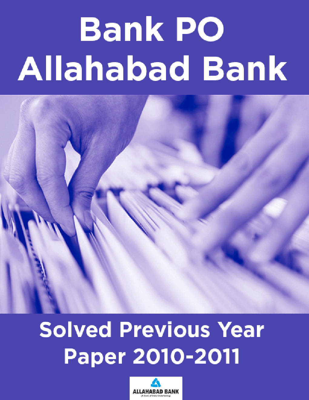 Bank PO Allahabad Bank Solved Previous Year Paper 2010-2011 - Page 1