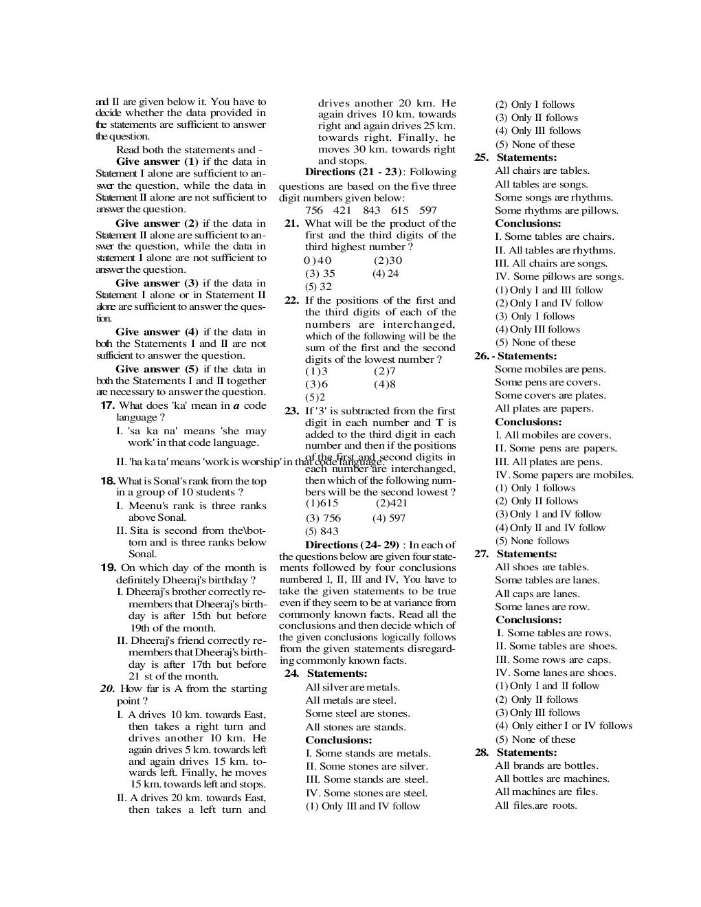 Bank PO Allahabad Bank Solved Previous Year Paper 2010-2011 - Page 3