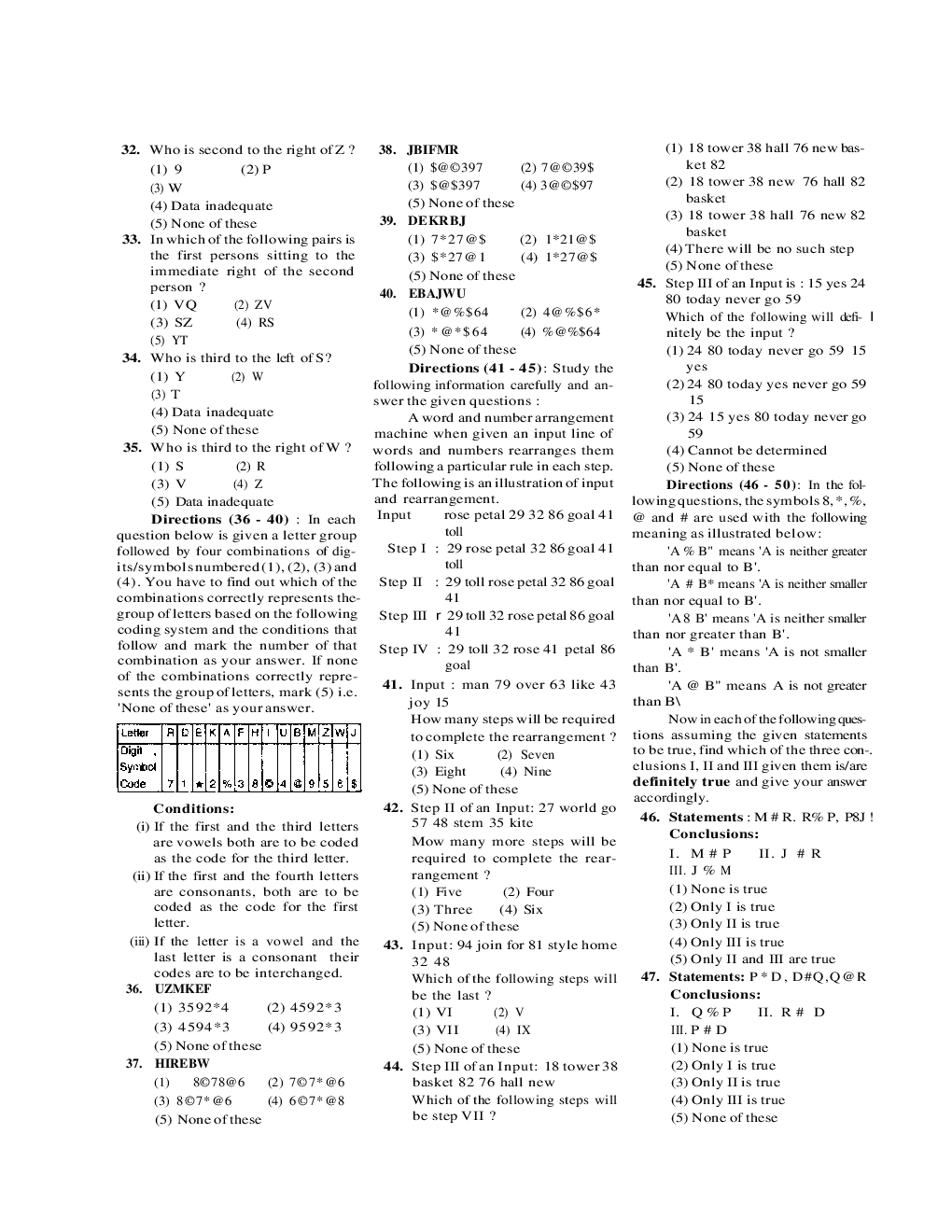 Bank PO Bank of India Solved Previous Year Paper 2010 - Page 4